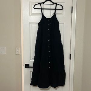 Universal Threads black maxi dress